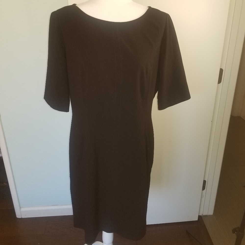 Tahari Black Dress